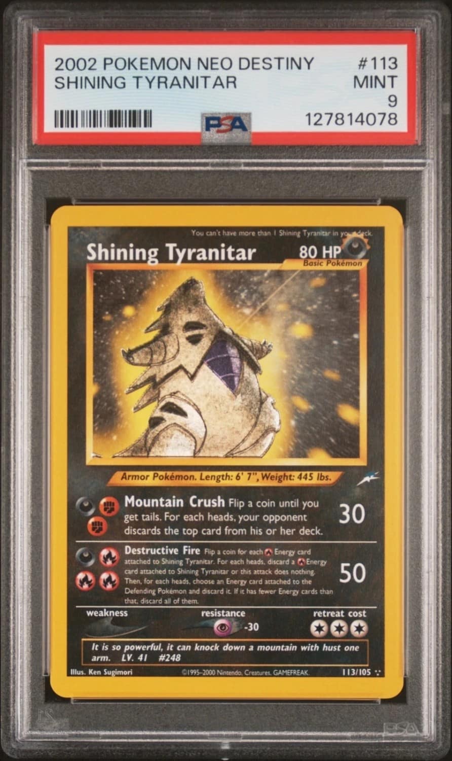Shining Tyranitar