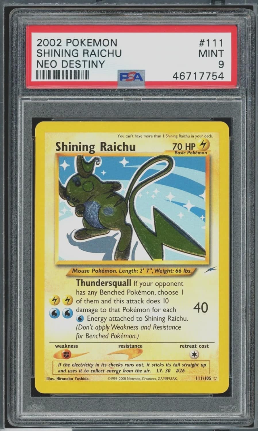 Shining Raichu