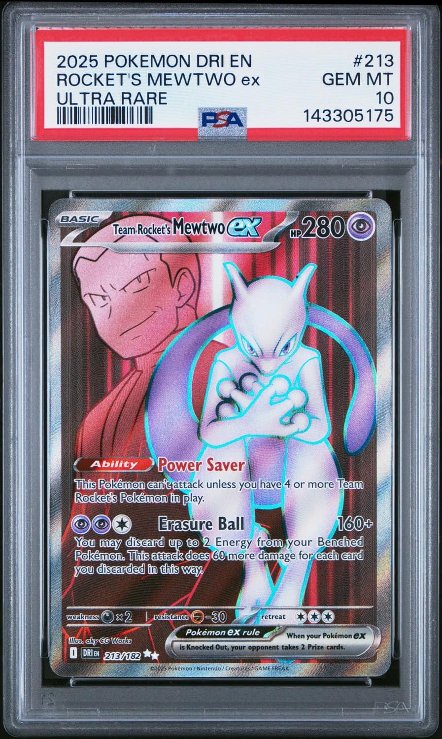 Rocket'S Mewtwo Ex
