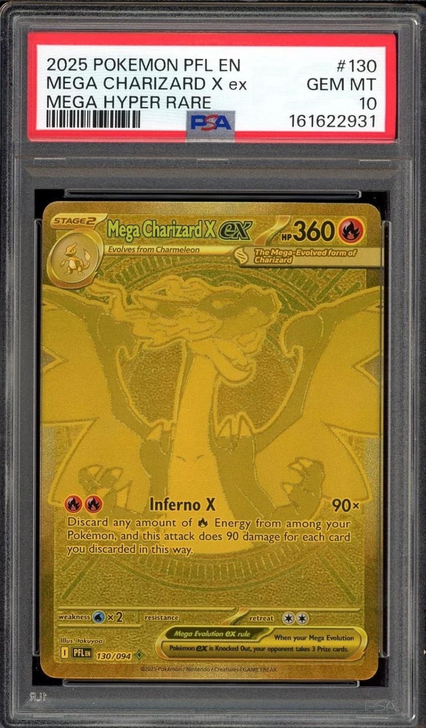 Mega Charizard X Ex