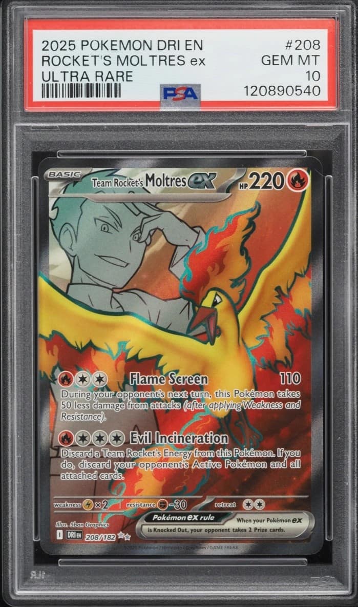 Rocket'S Moltres Ex