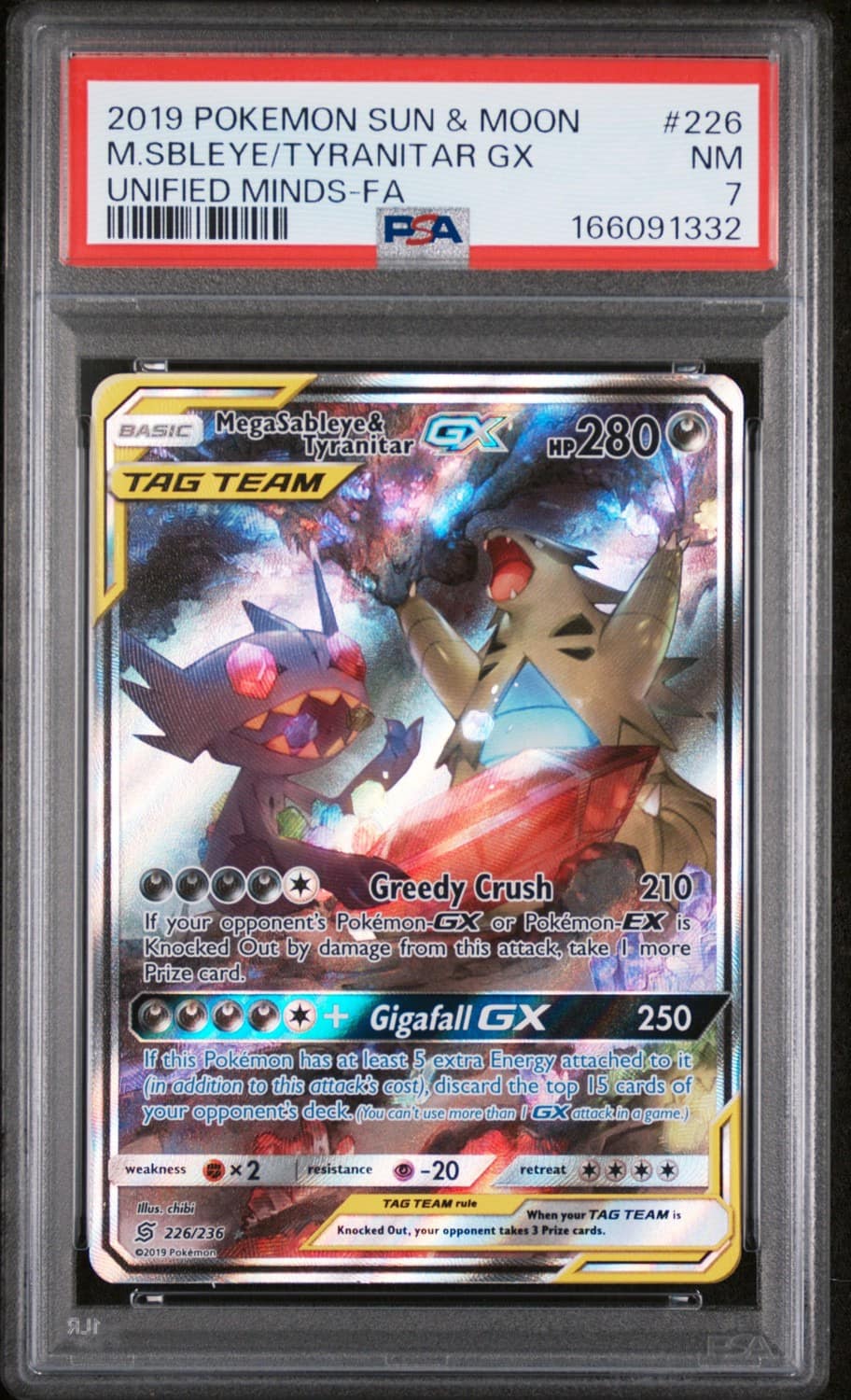 Mega Sableye & Tyranitar Gx
