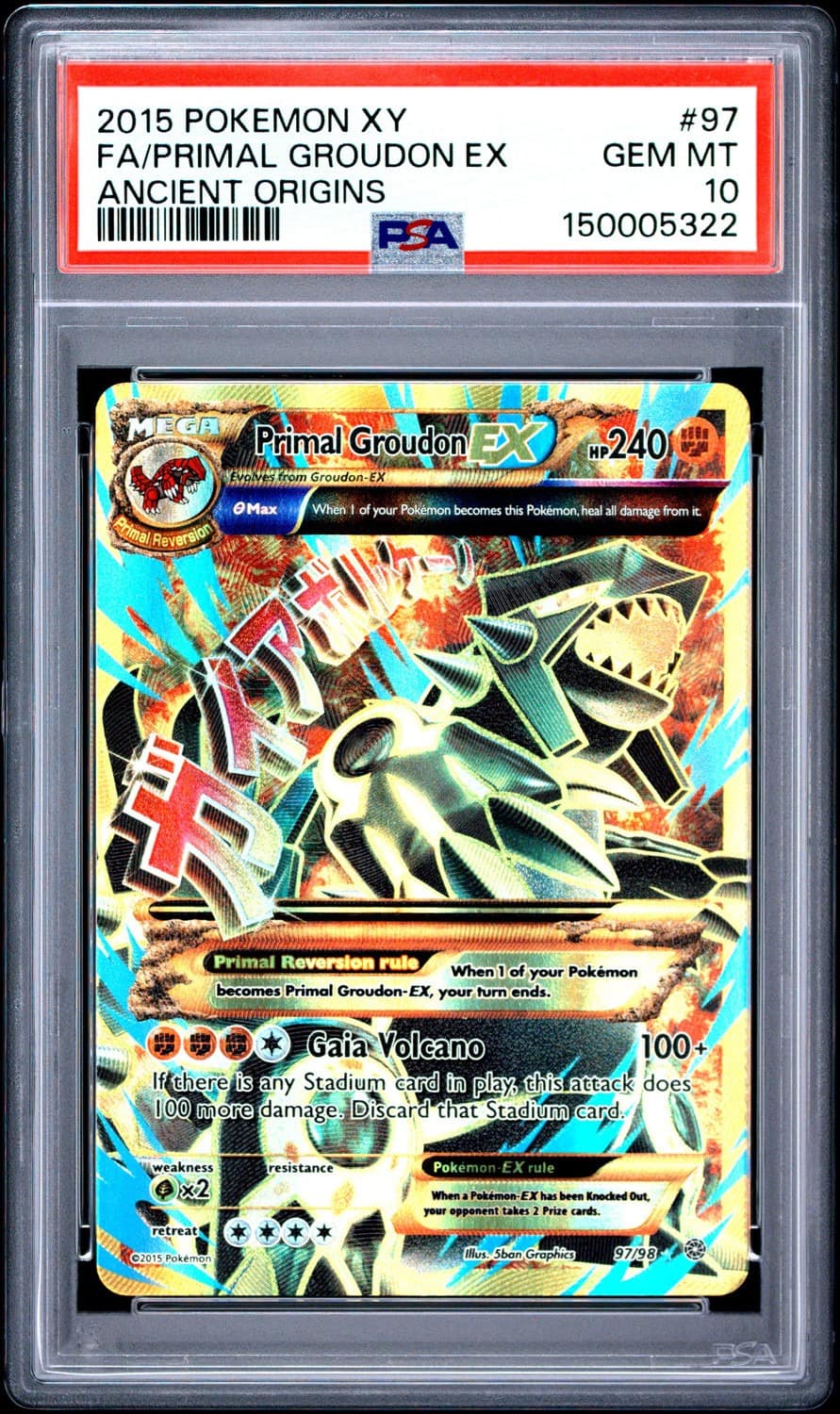 Primal Groudon Ex