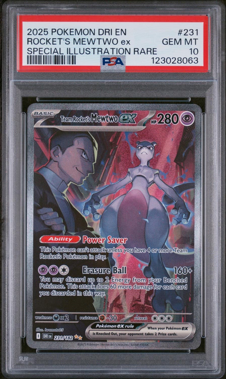 Rocket'S Mewtwo Ex