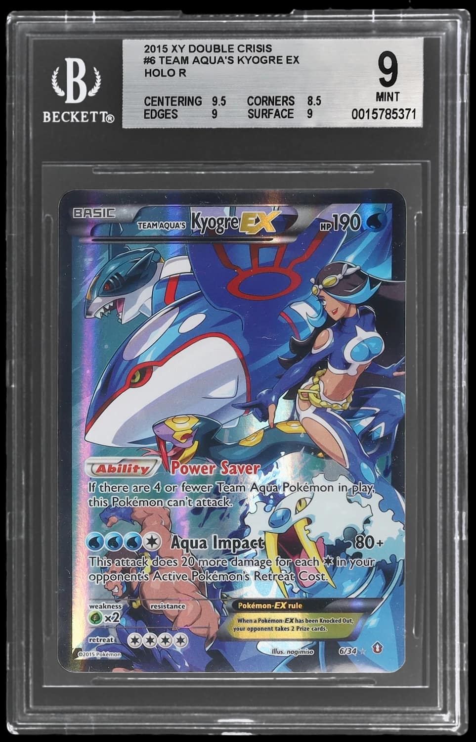 Team Aqua'S Kyogre Ex