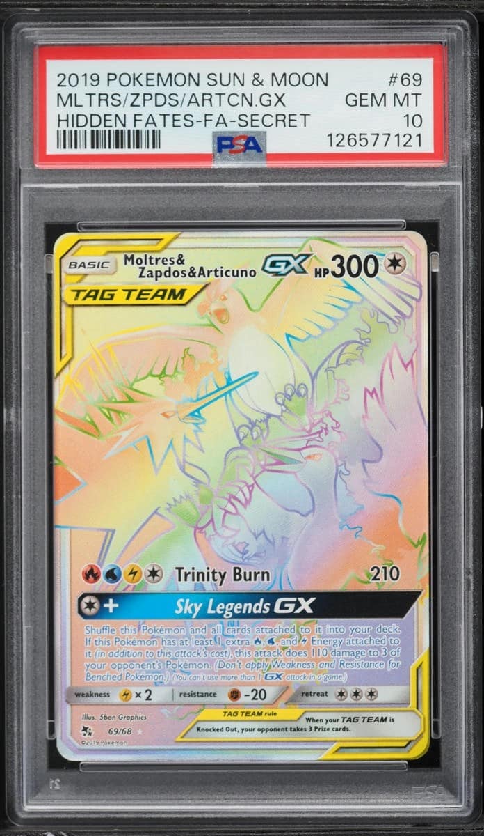 Moltres & Zapdos & Articuno Gx