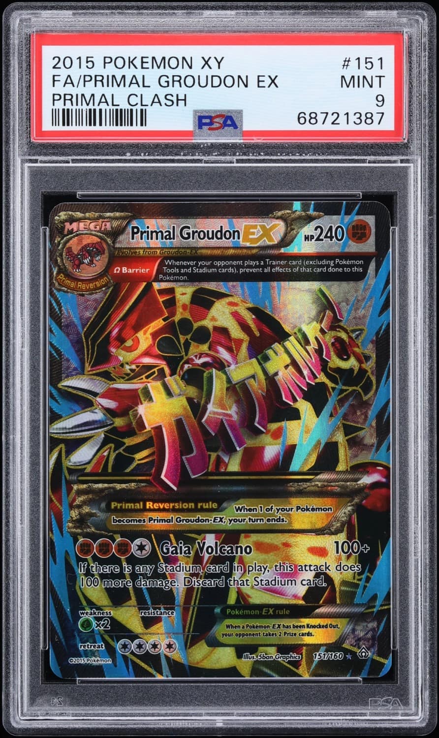 Primal Groudon Ex