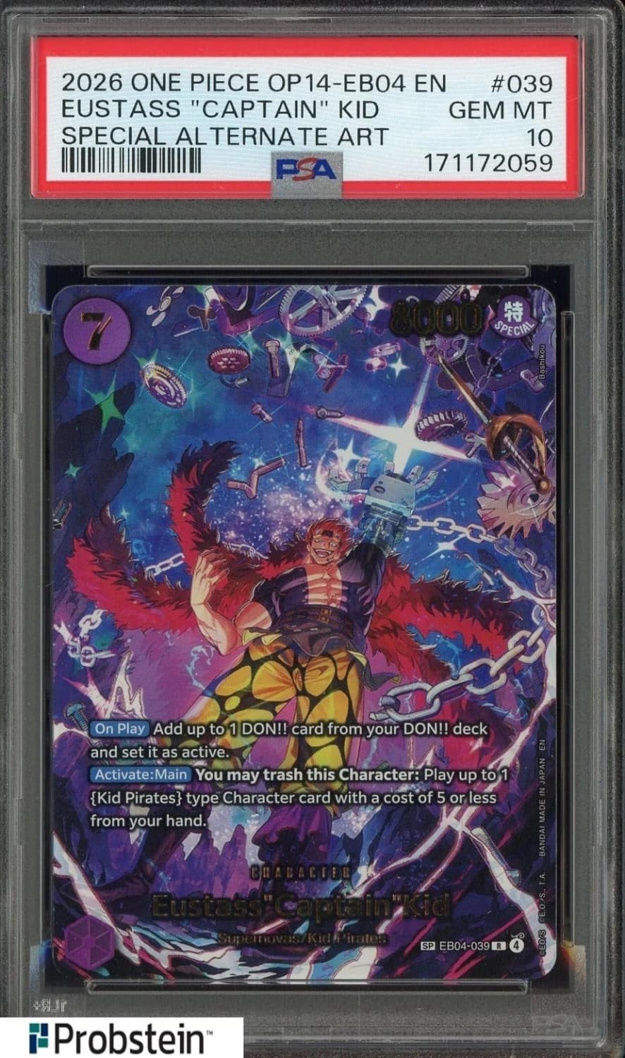 Eustass "captain" Kid