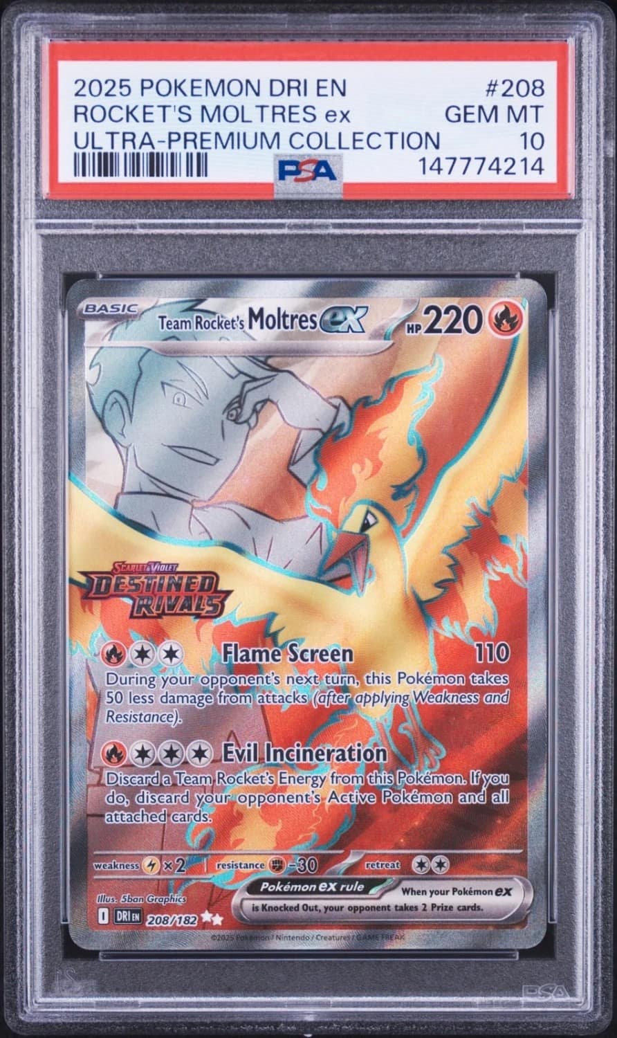 Rocket'S Moltres Ex