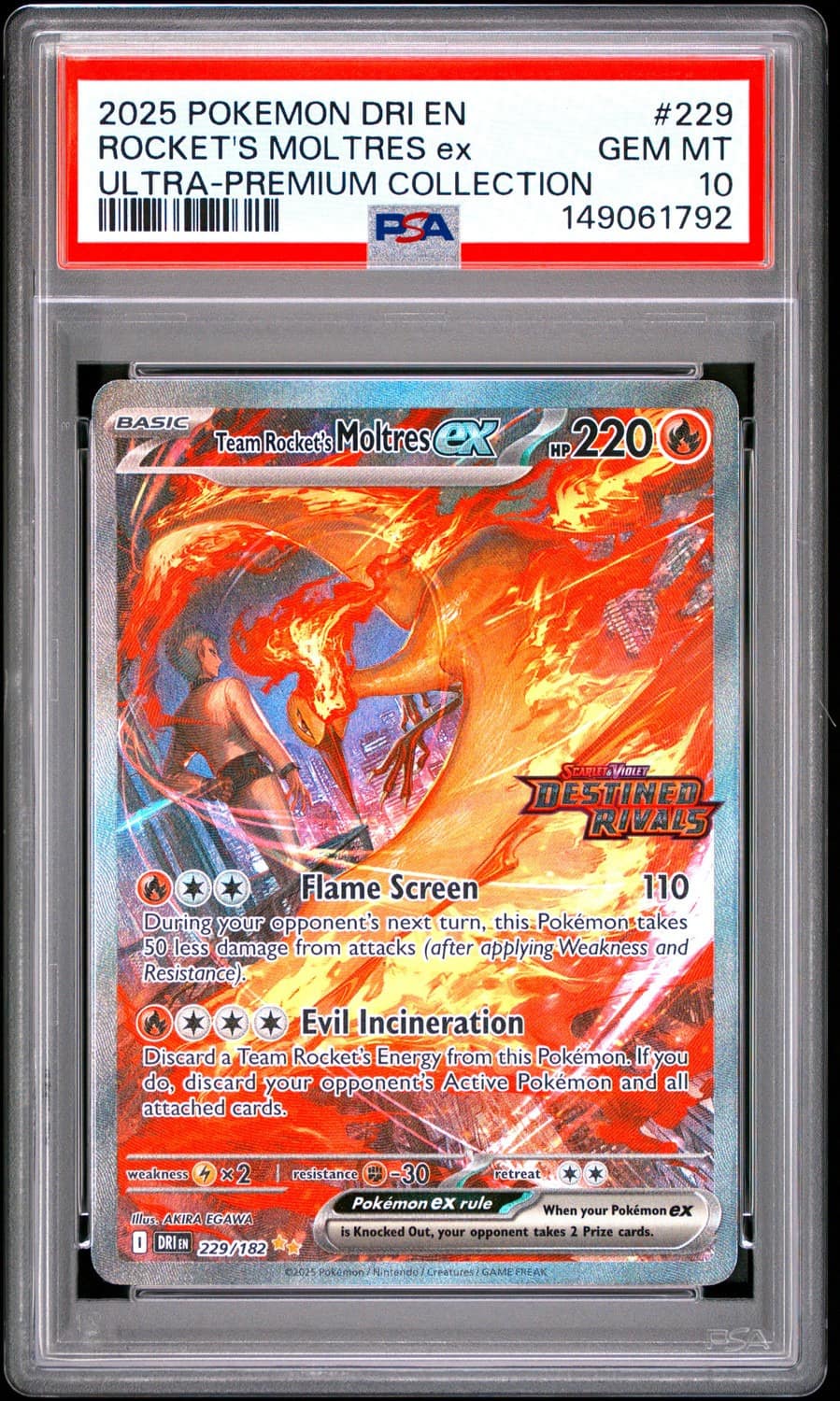 Rocket'S Moltres Ex