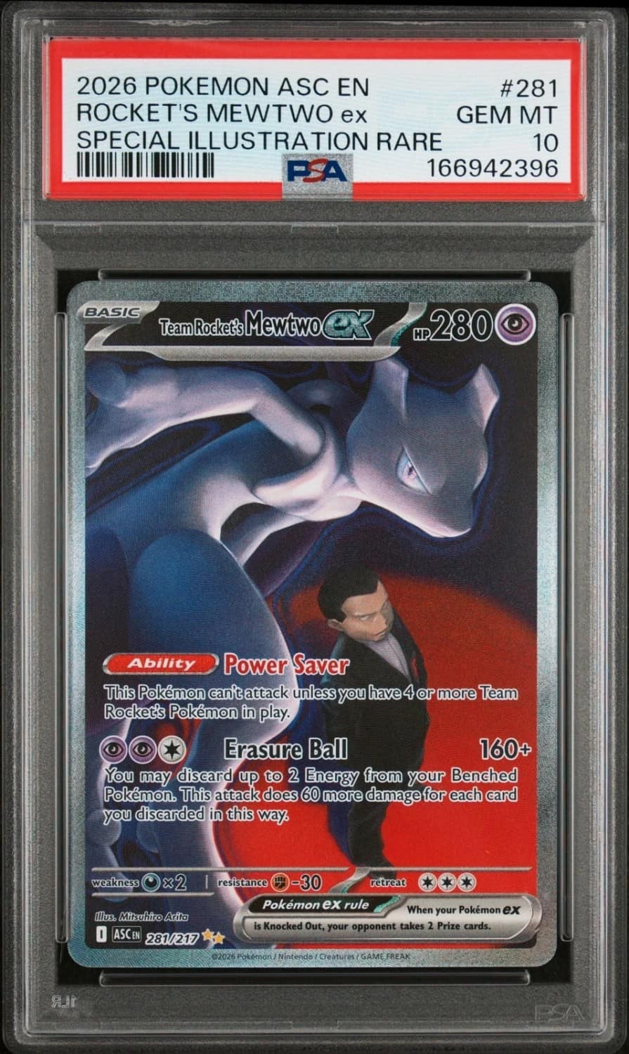 Rocket'S Mewtwo Ex
