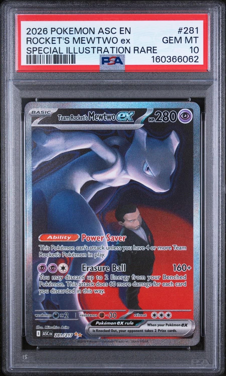 Rocket'S Mewtwo Ex