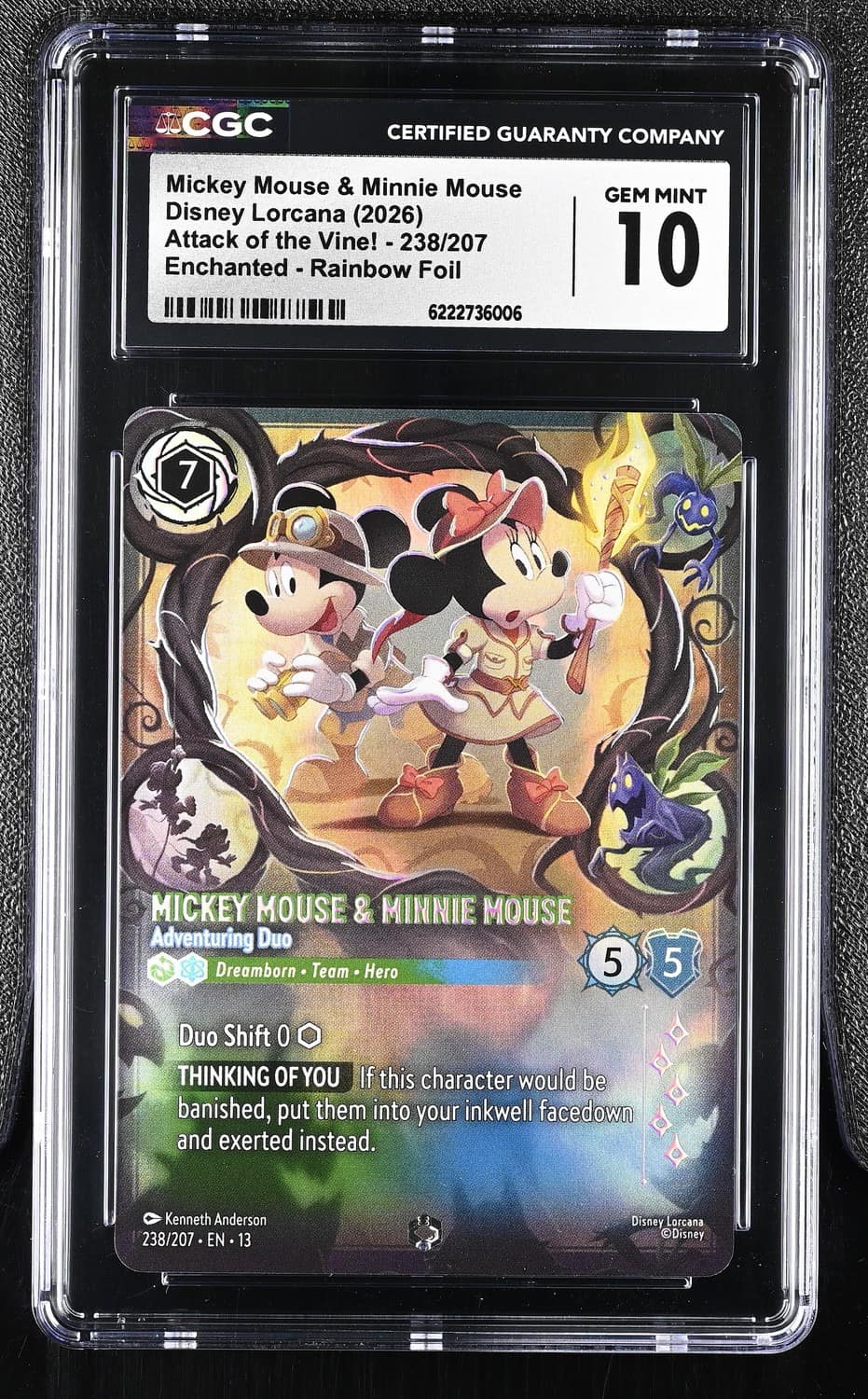 Mickey Mouse & Minnie Mouse