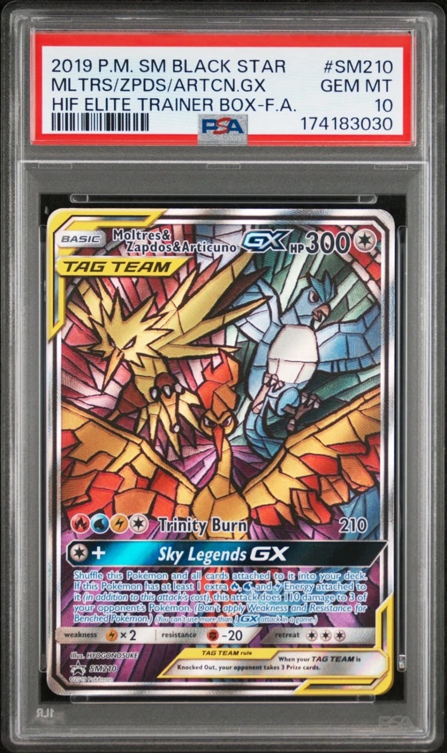 Moltres & Zapdos & Articuno Gx