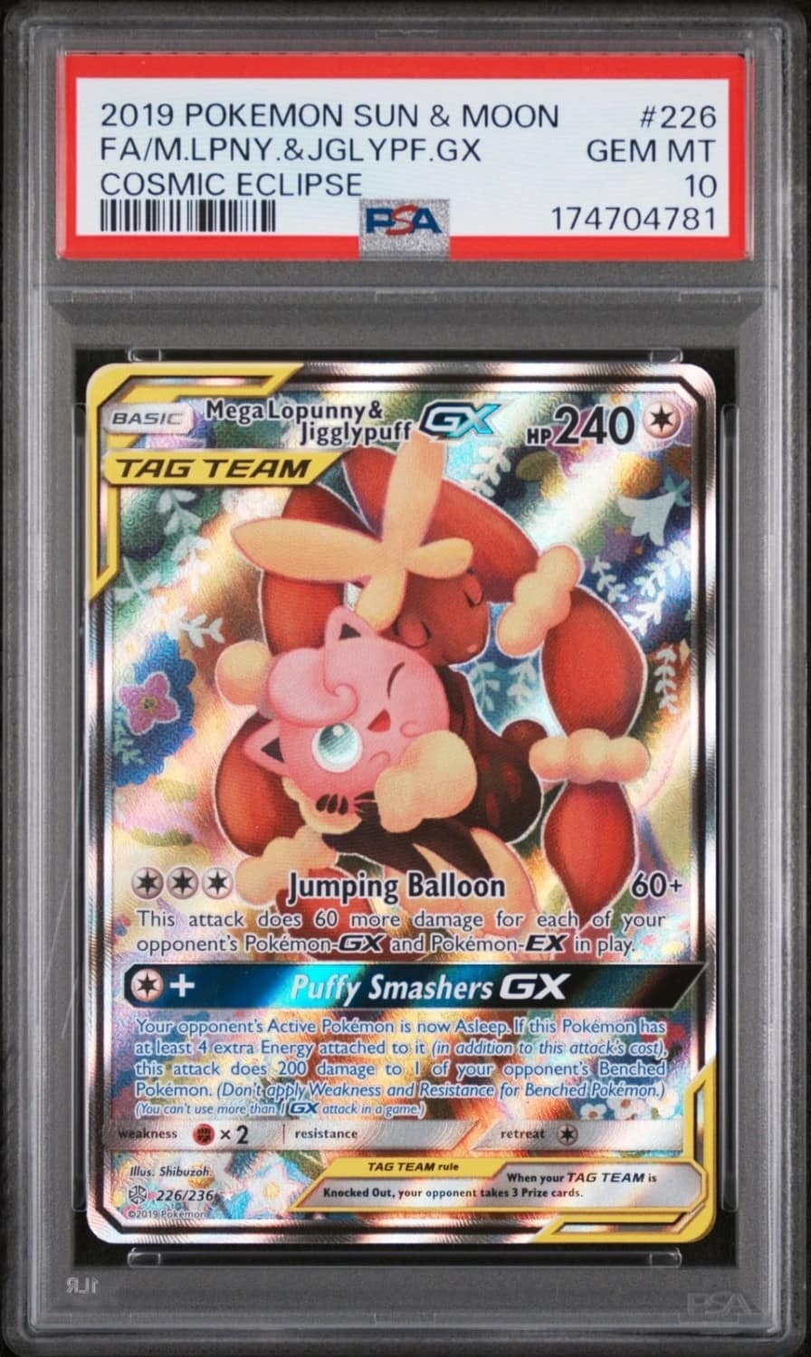 Mega Lopunny & Jigglypuff Gx
