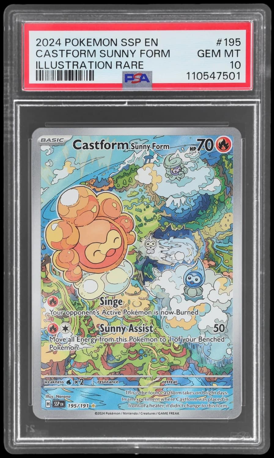 Castform Sunny Form