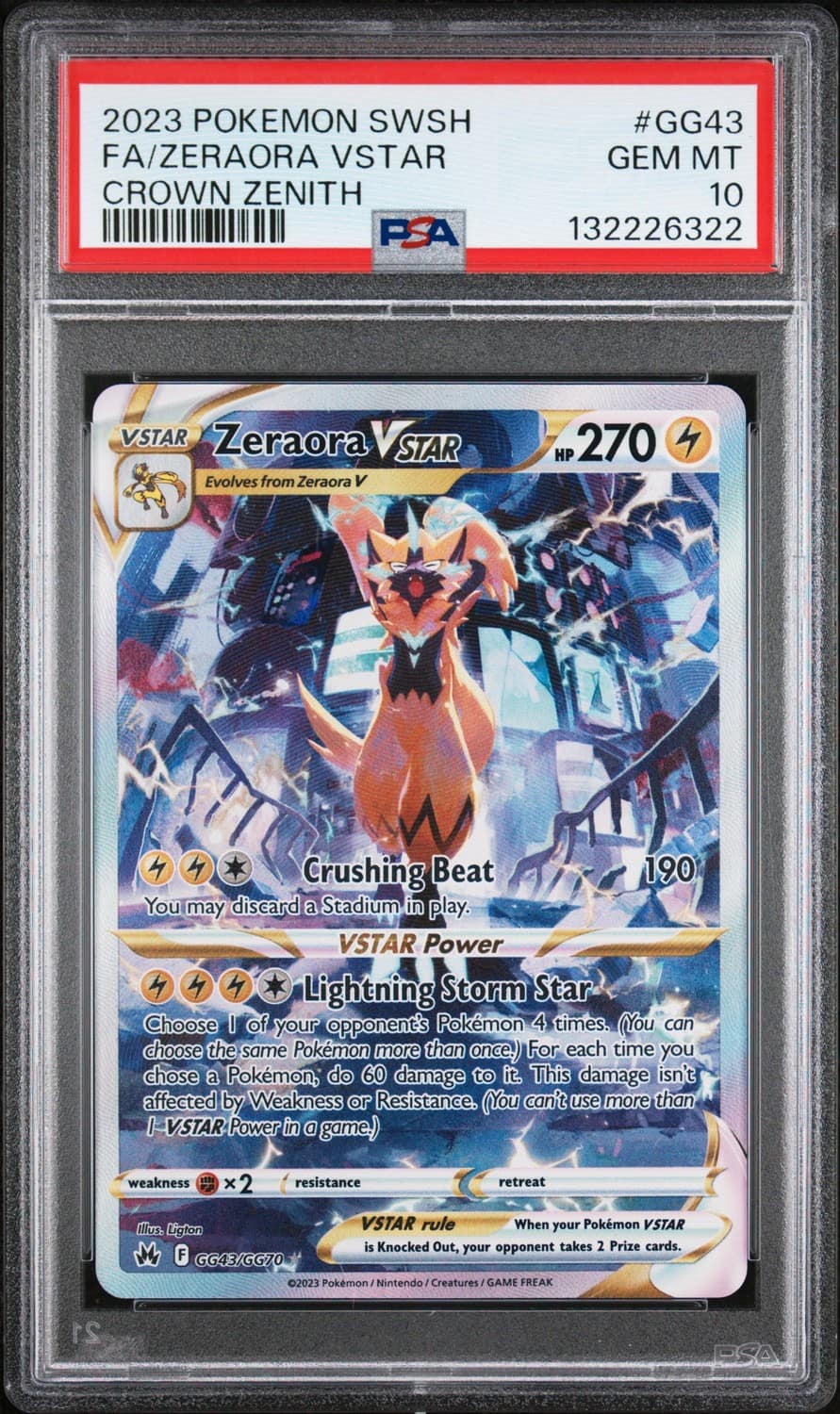 Zeraora Vstar