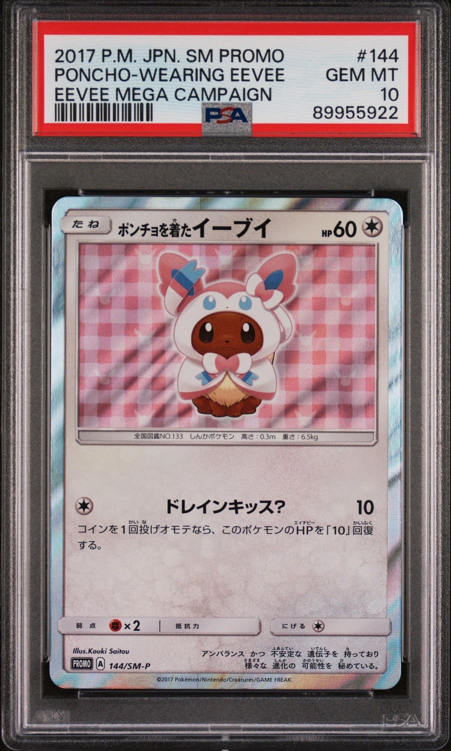 Poncho-Wearing Eevee
