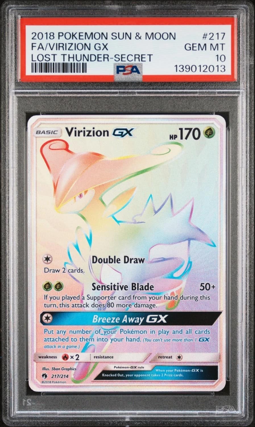 Virizion Gx