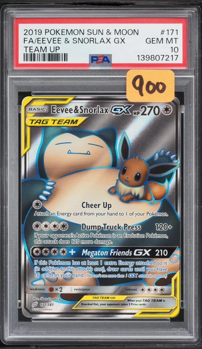 Eevee & Snorlax Gx
