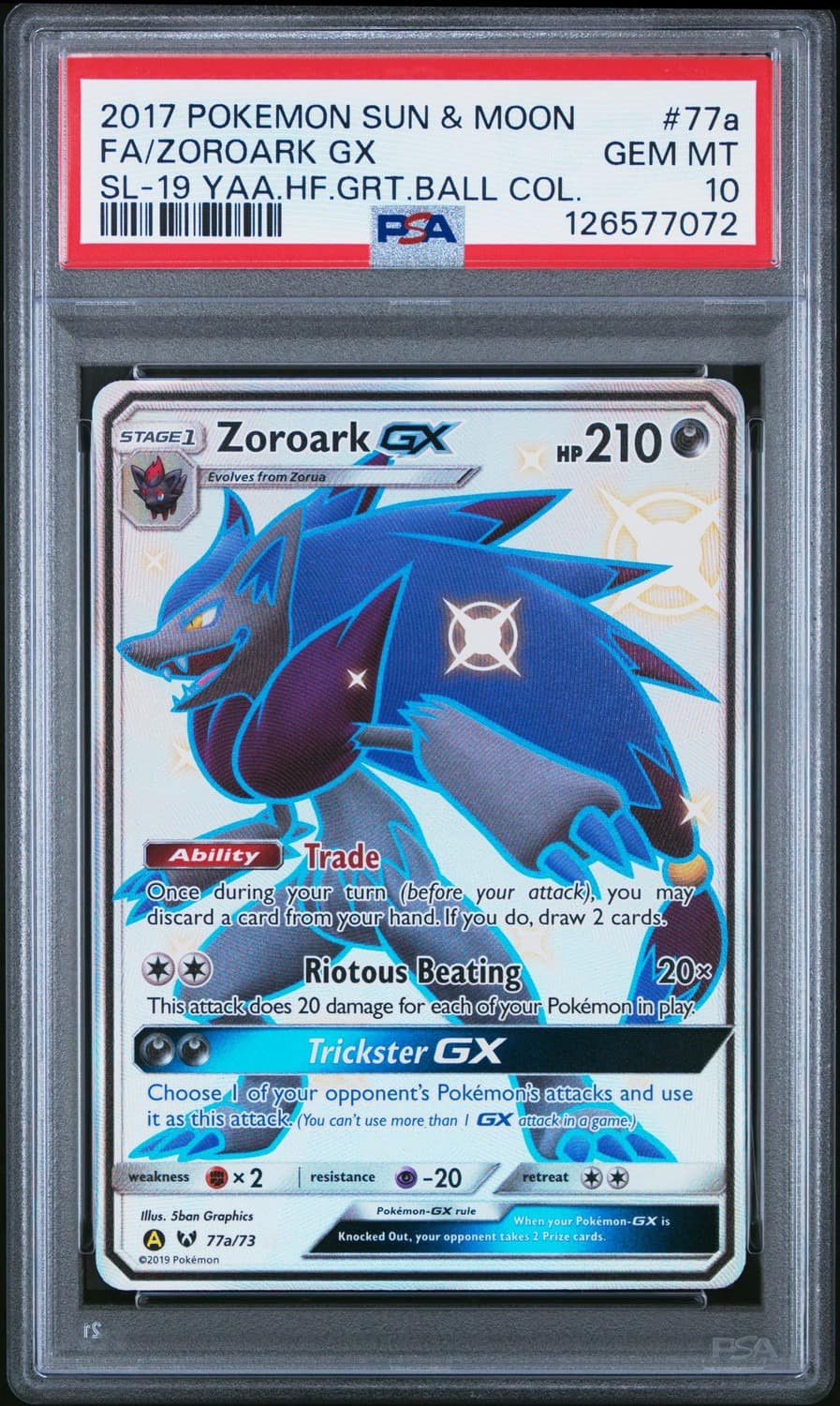 Zoroark Gx