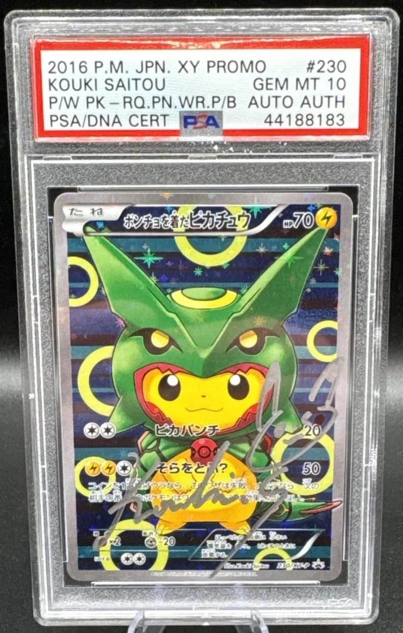 Poncho-Wearing Pikachu
