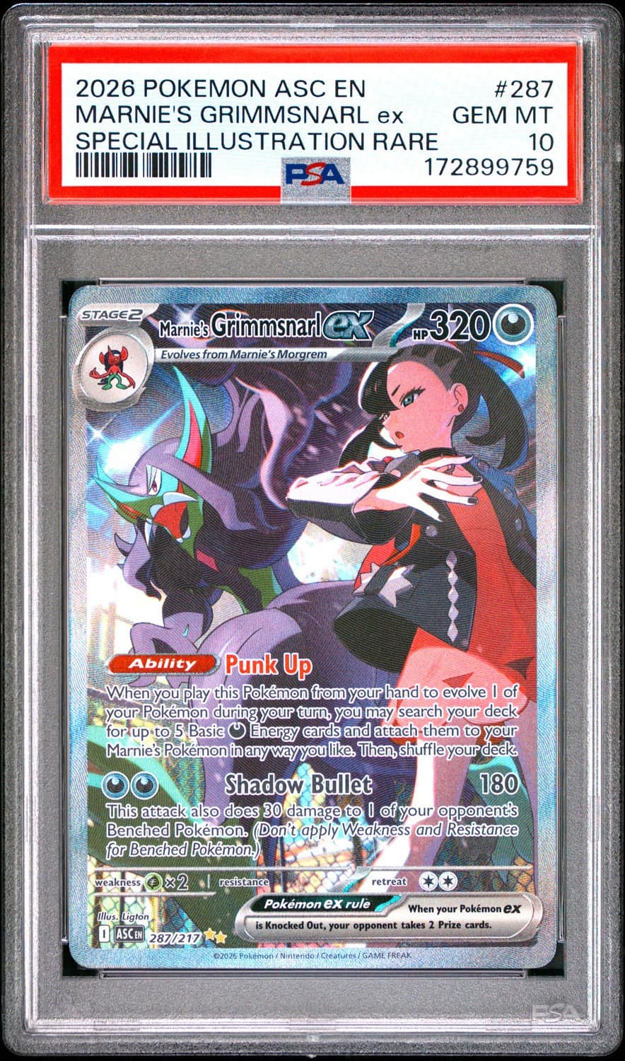 Marnie'S Grimmsnarl Ex