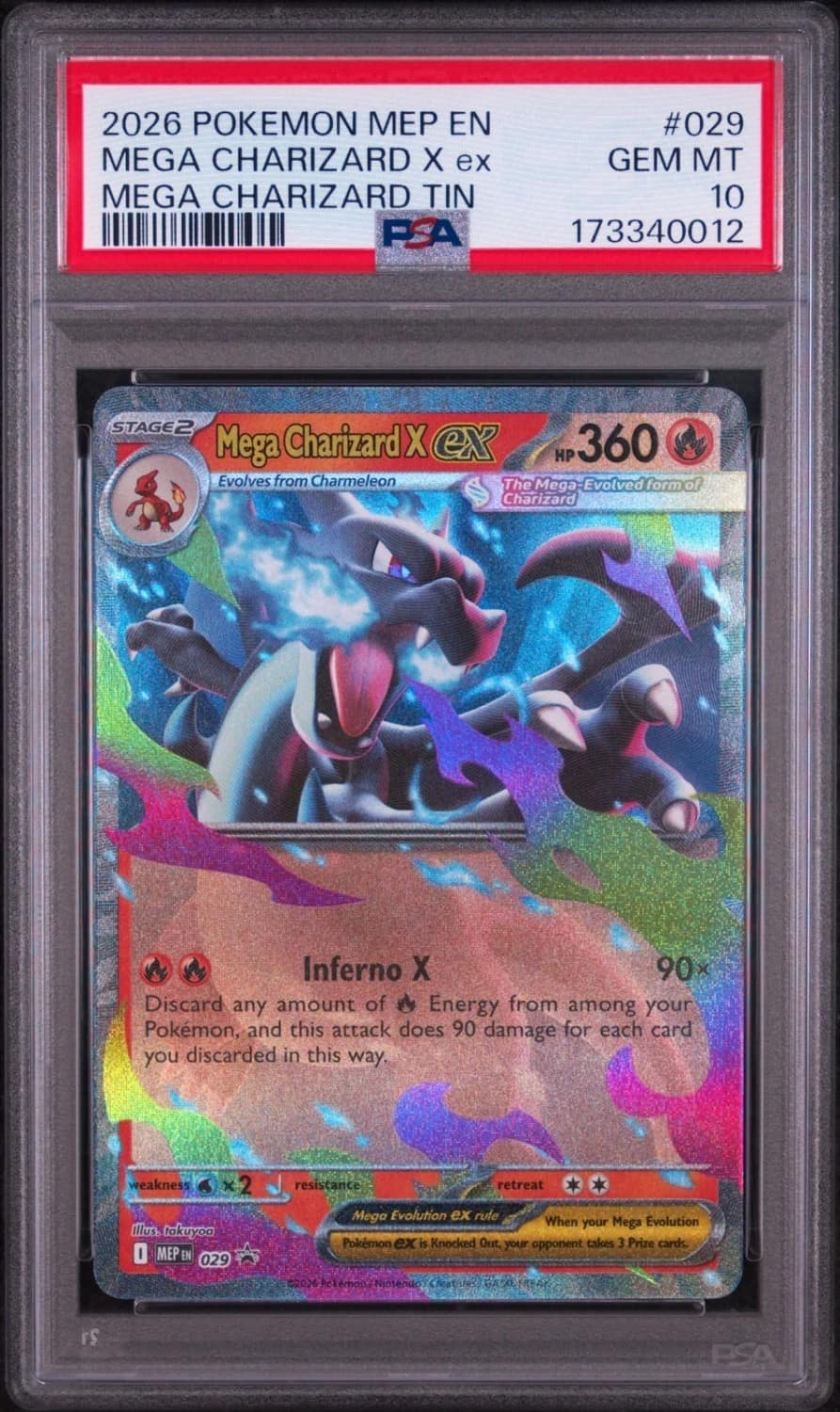 Mega Charizard X Ex