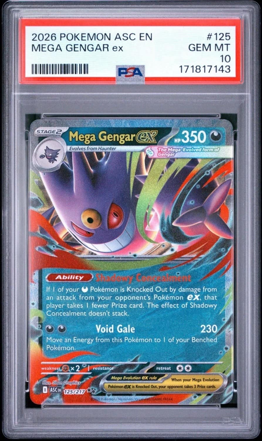 Mega Gengar Ex