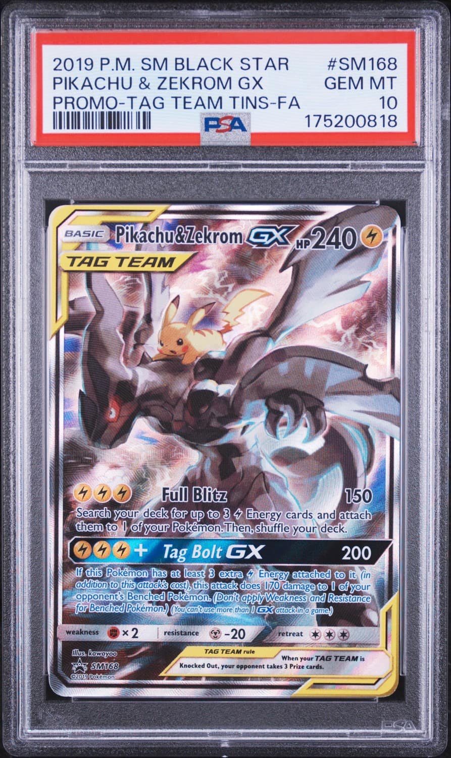 Pikachu & Zekrom Gx