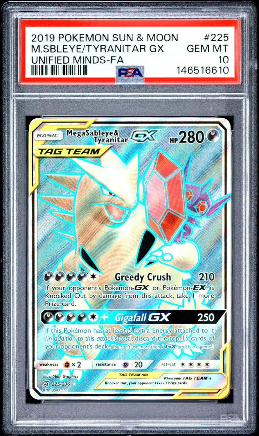 Mega Sableye & Tyranitar Gx