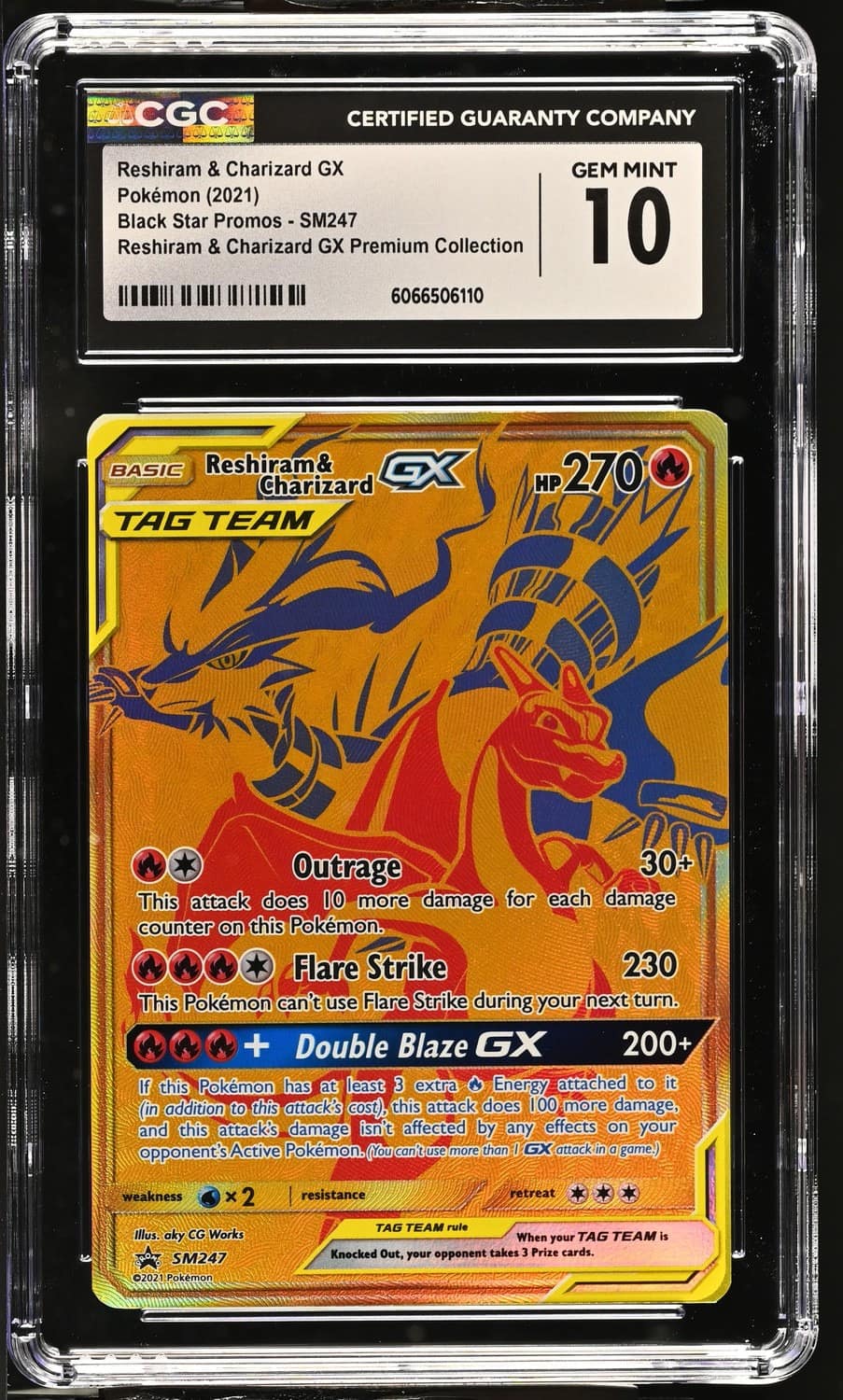 Reshiram & Charizard Gx