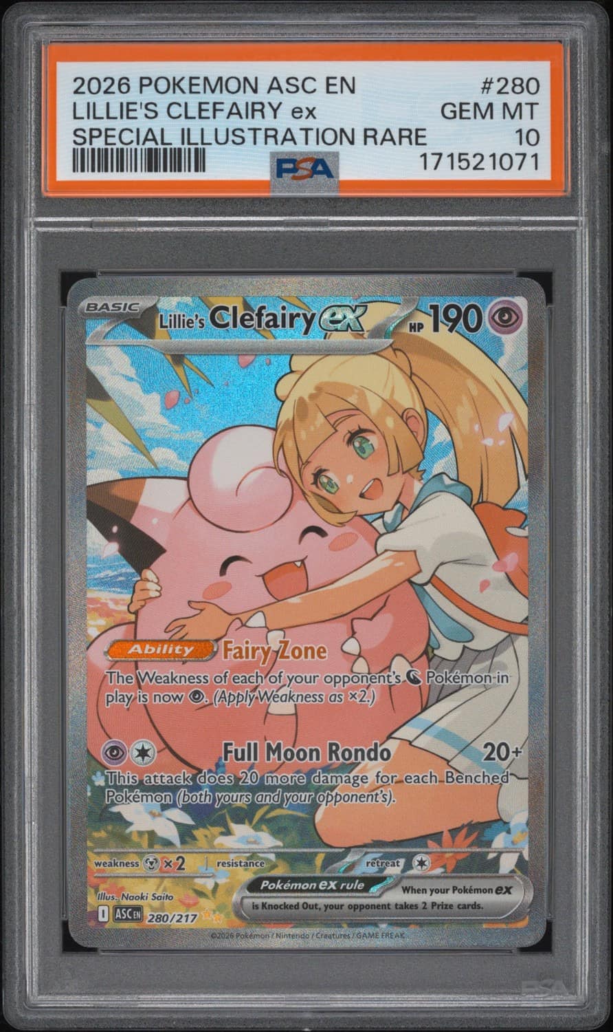 Lillie'S Clefairy Ex