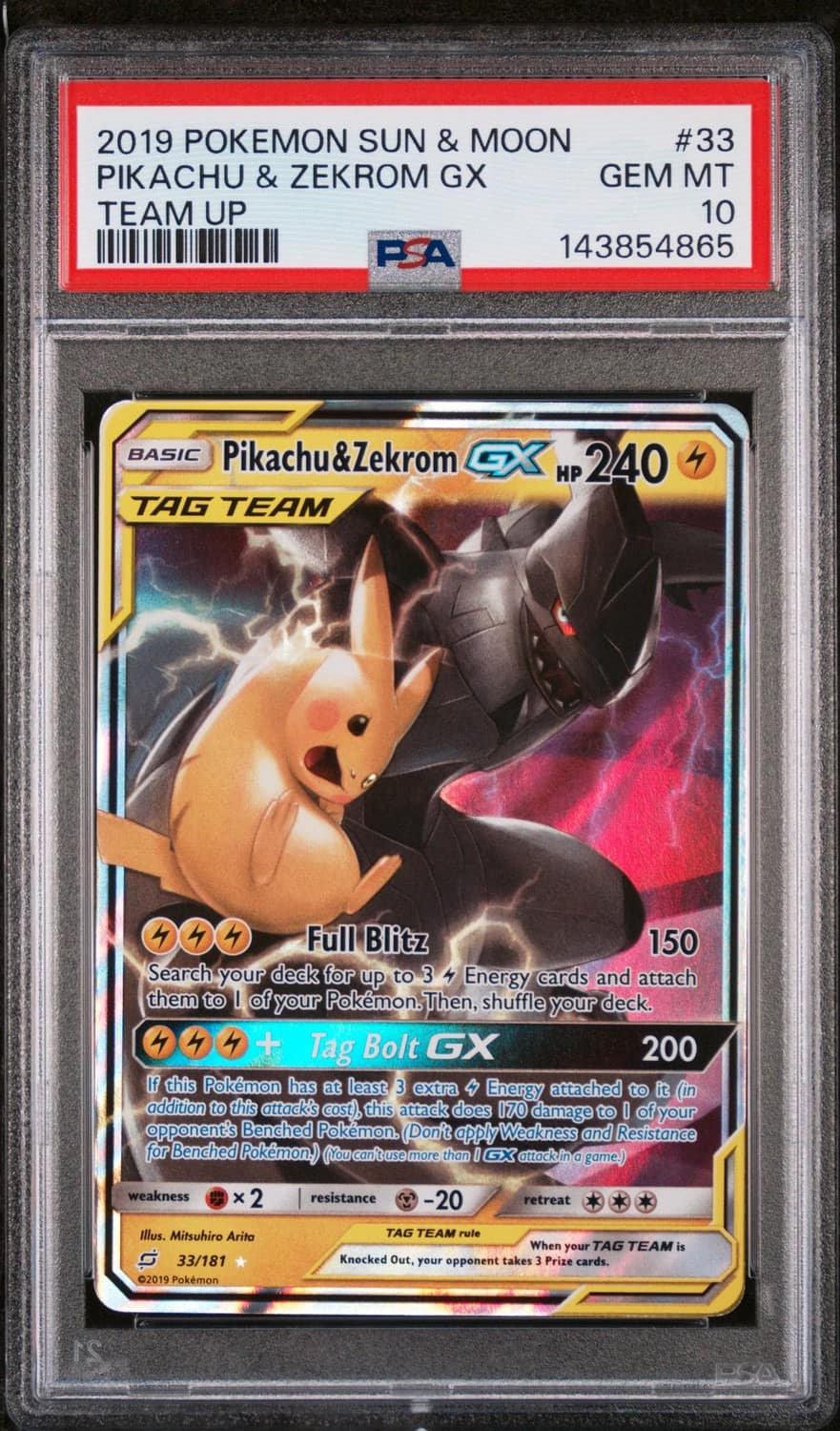 Pikachu & Zekrom Gx
