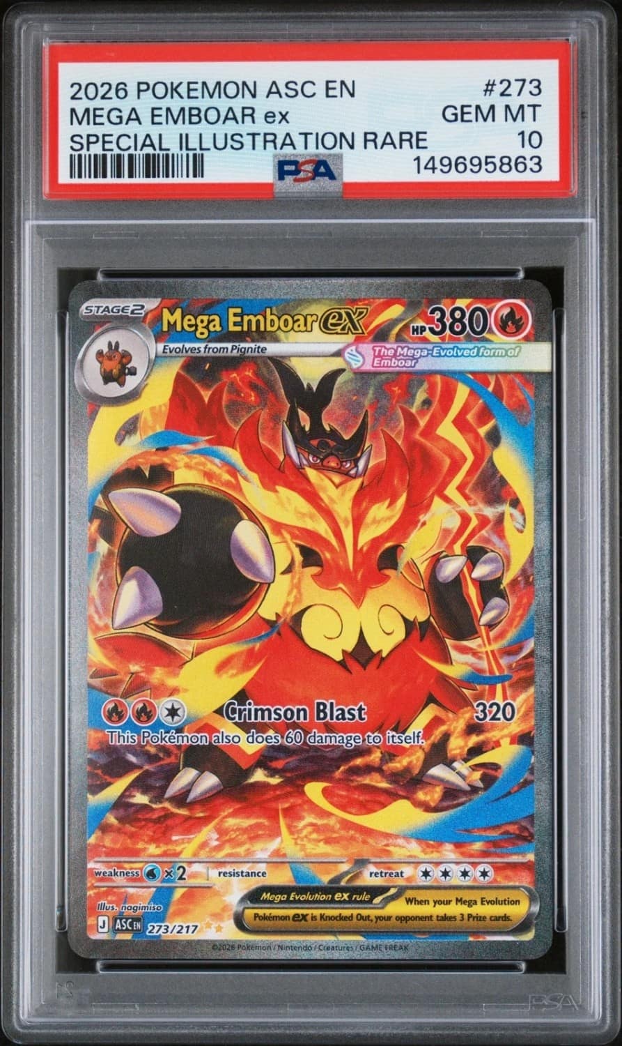 Mega Emboar Ex