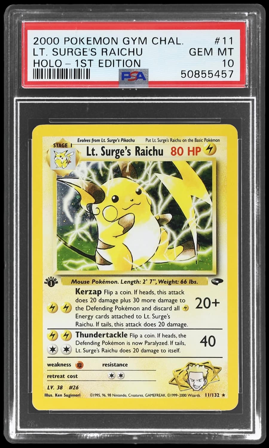 Lt. Surge'S Raichu