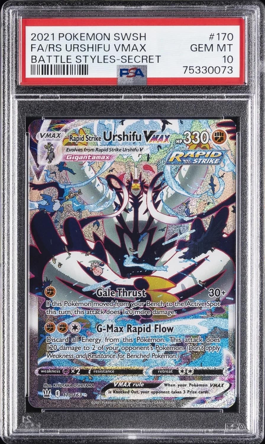 Rapid Strike Urshifu Vmax