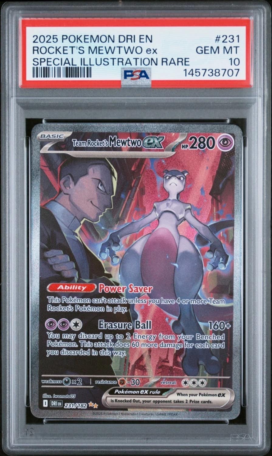 Rocket'S Mewtwo Ex