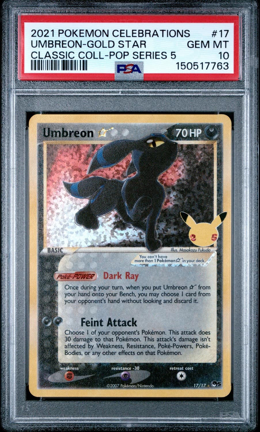 Umbreon-Gold Star