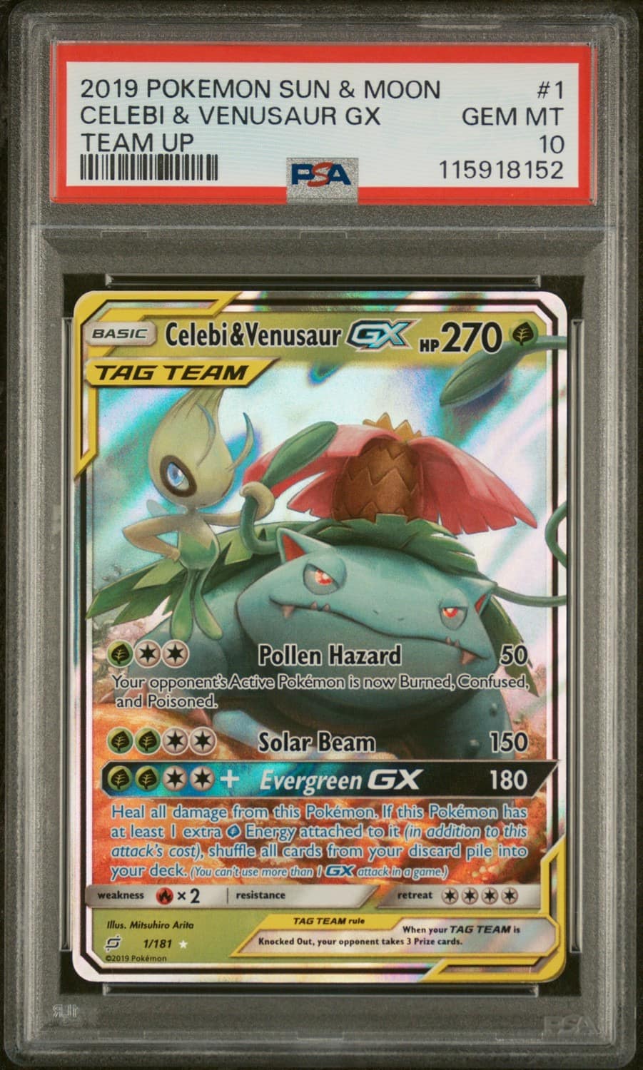 Celebi & Venusaur Gx