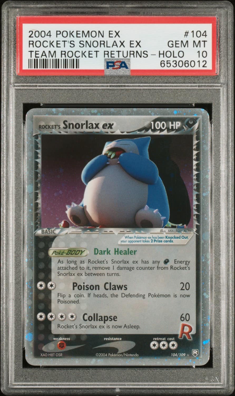 Rocket'S Snorlax Ex