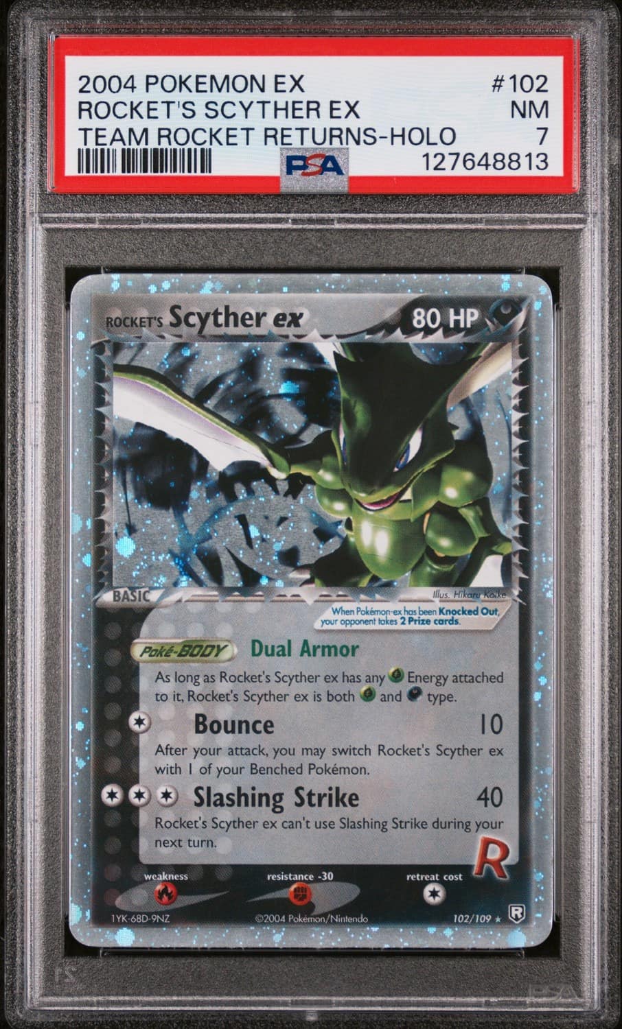 Rocket'S Scyther Ex