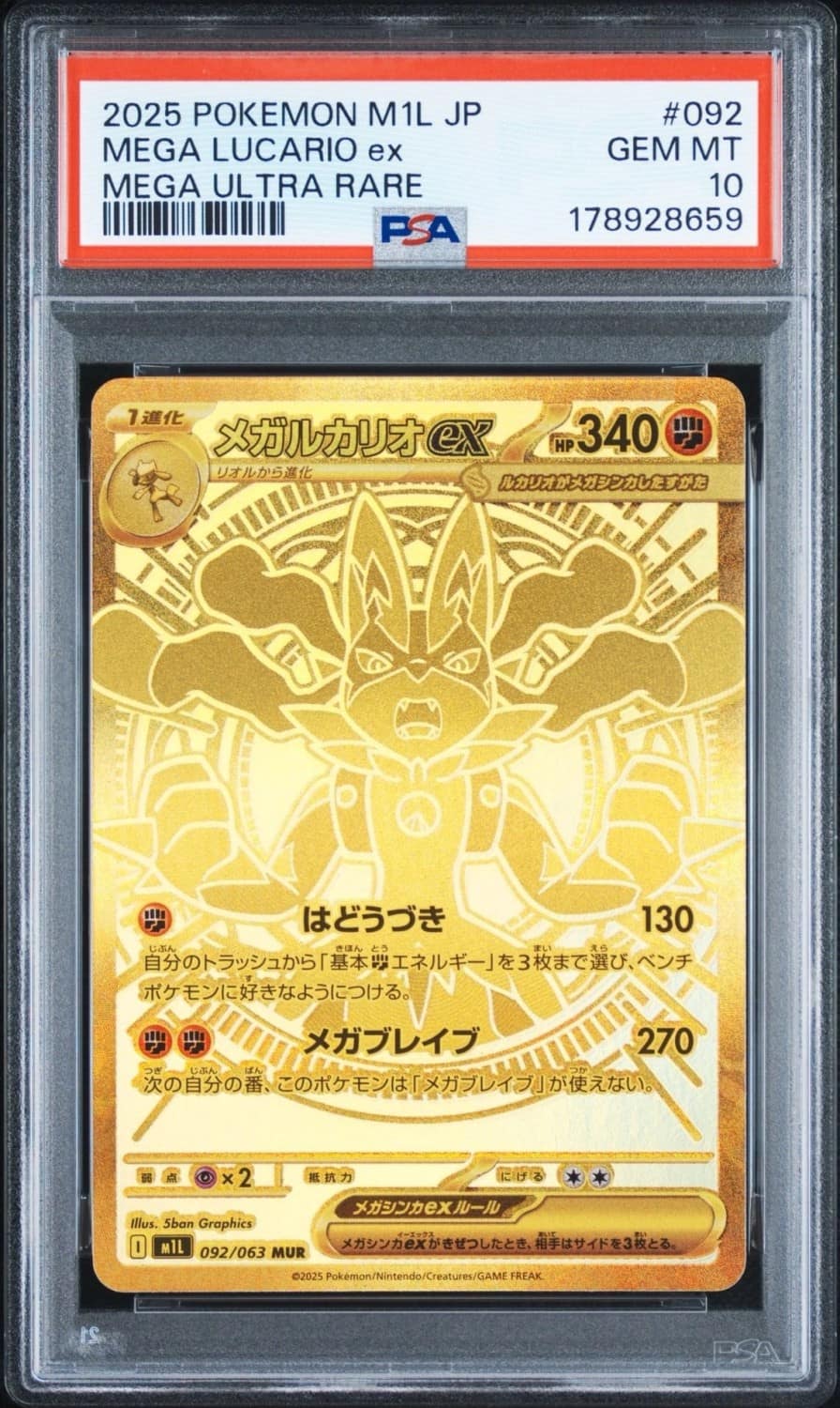 Mega Lucario Ex