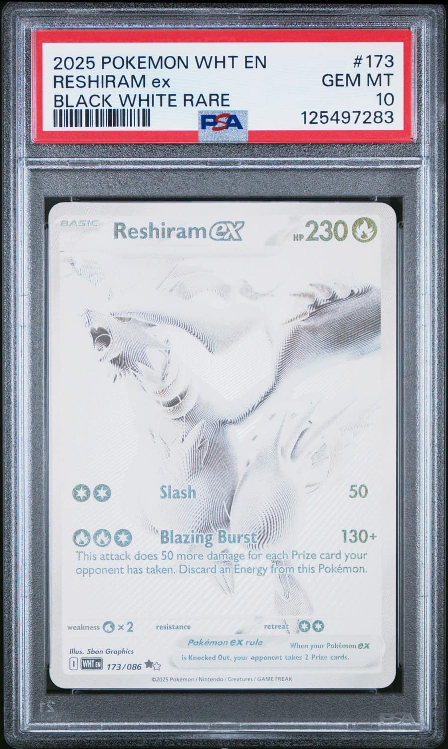 Reshiram Ex