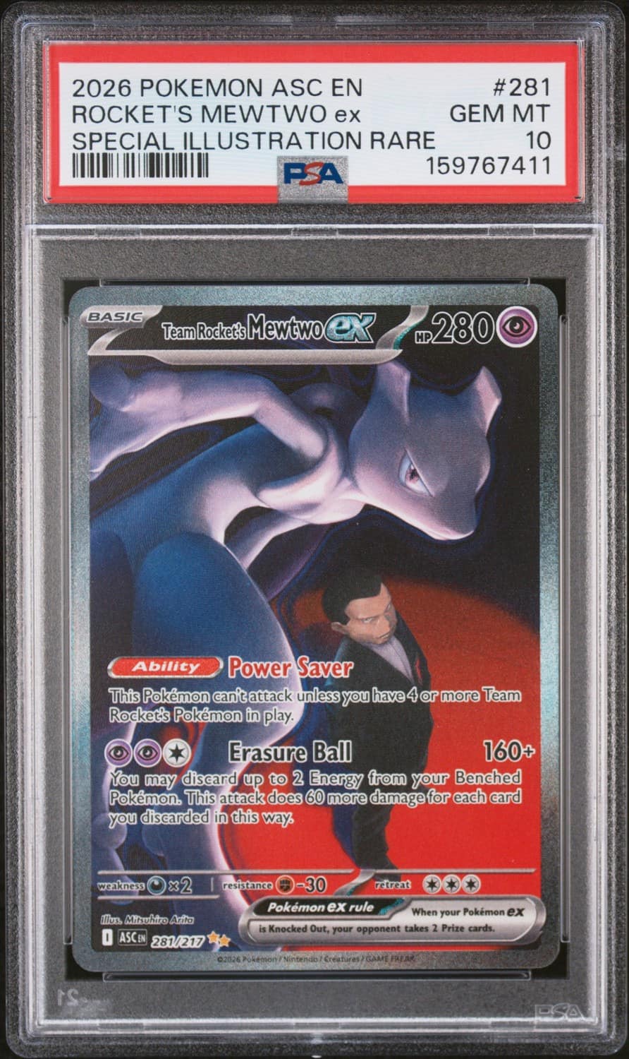 Rocket'S Mewtwo Ex
