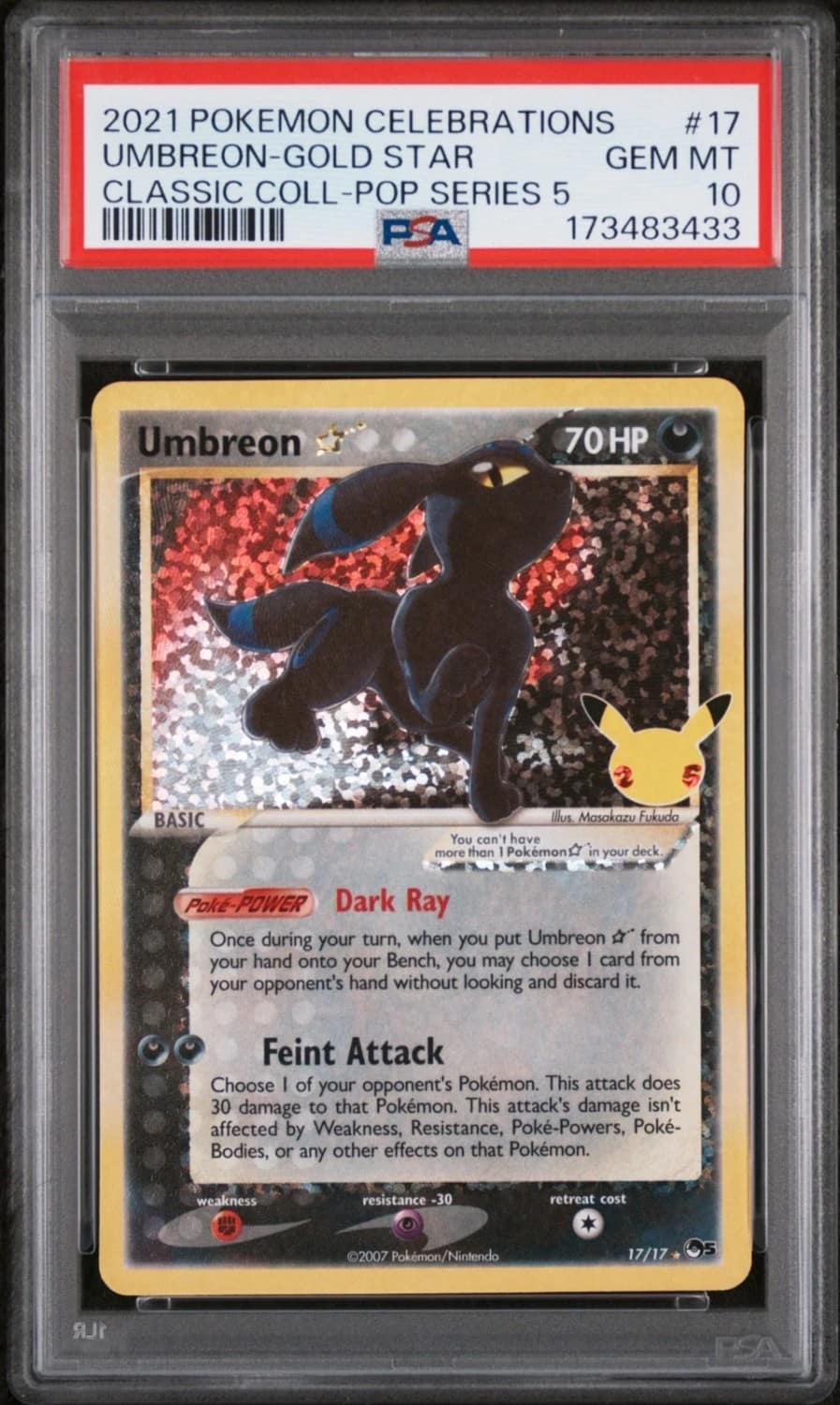 Umbreon-Gold Star