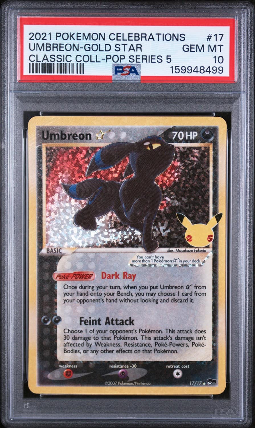 Umbreon-Gold Star