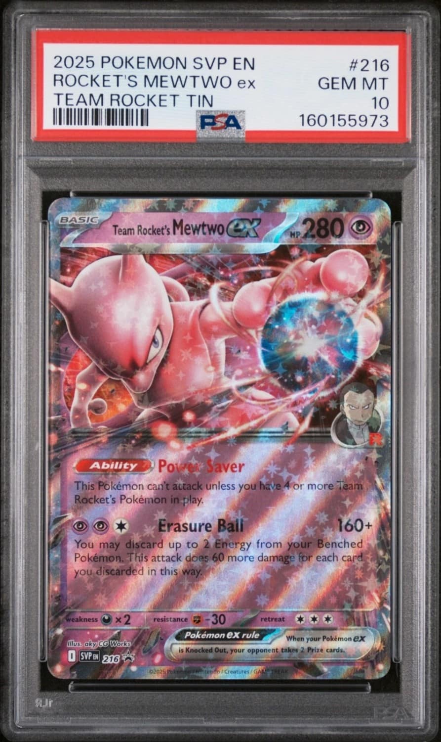 Rocket'S Mewtwo Ex