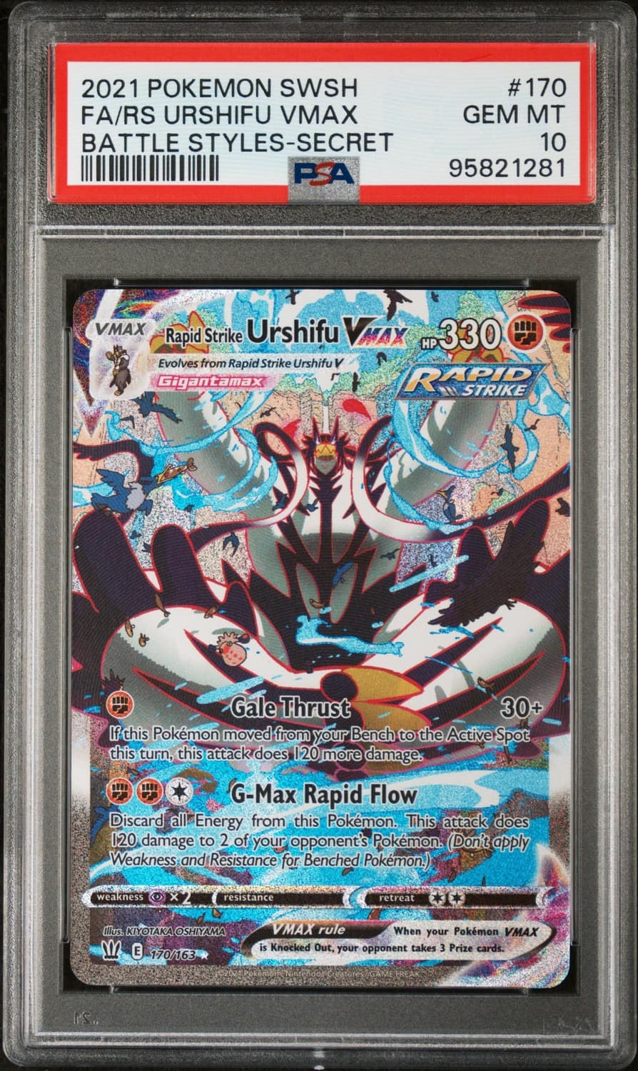 Rapid Strike Urshifu Vmax