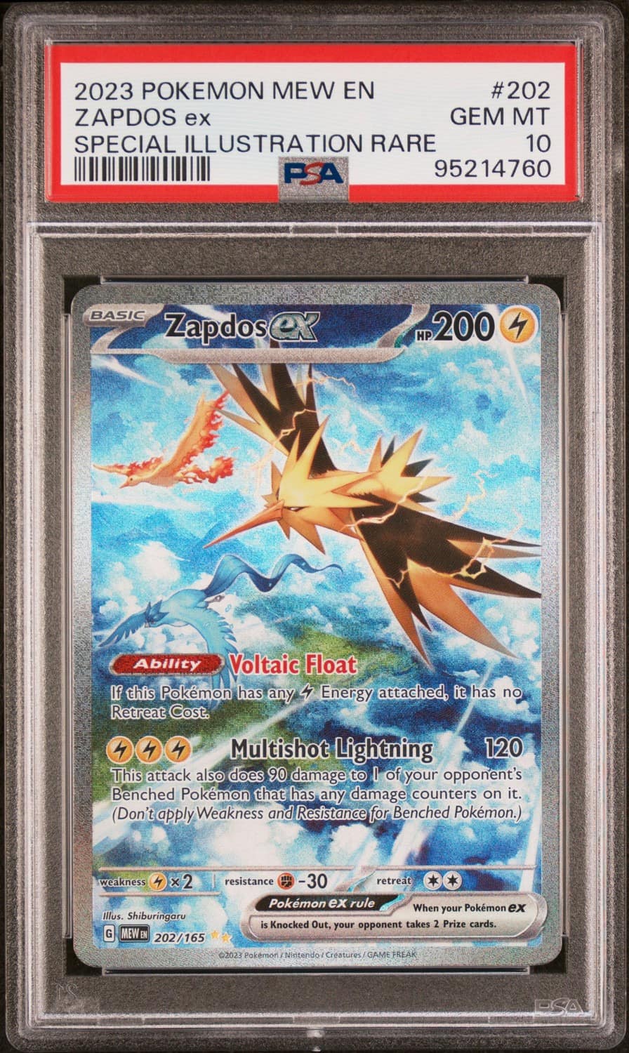 Zapdos Ex